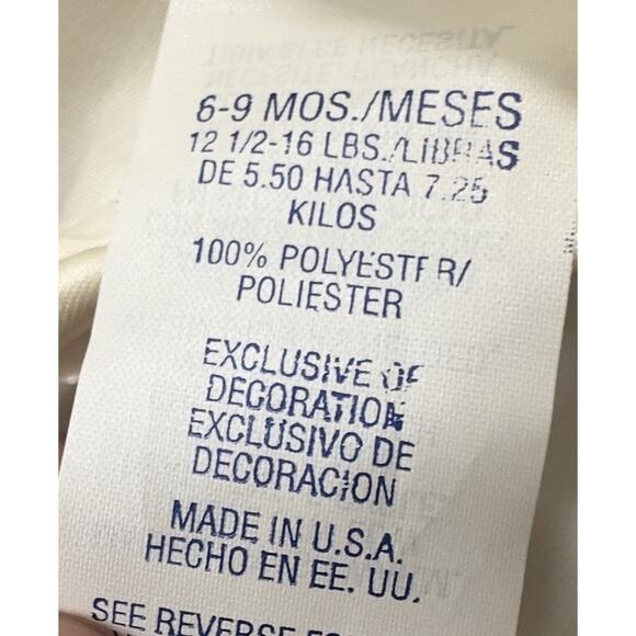 Vintage Baby Boy Baptism Outfit 6–9M Made in USA Christening Set And Accessories - Picture 8 of 10